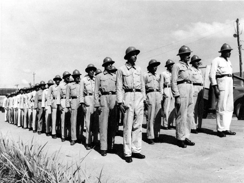 Fotografia histórica de Volta Redonda em identificação