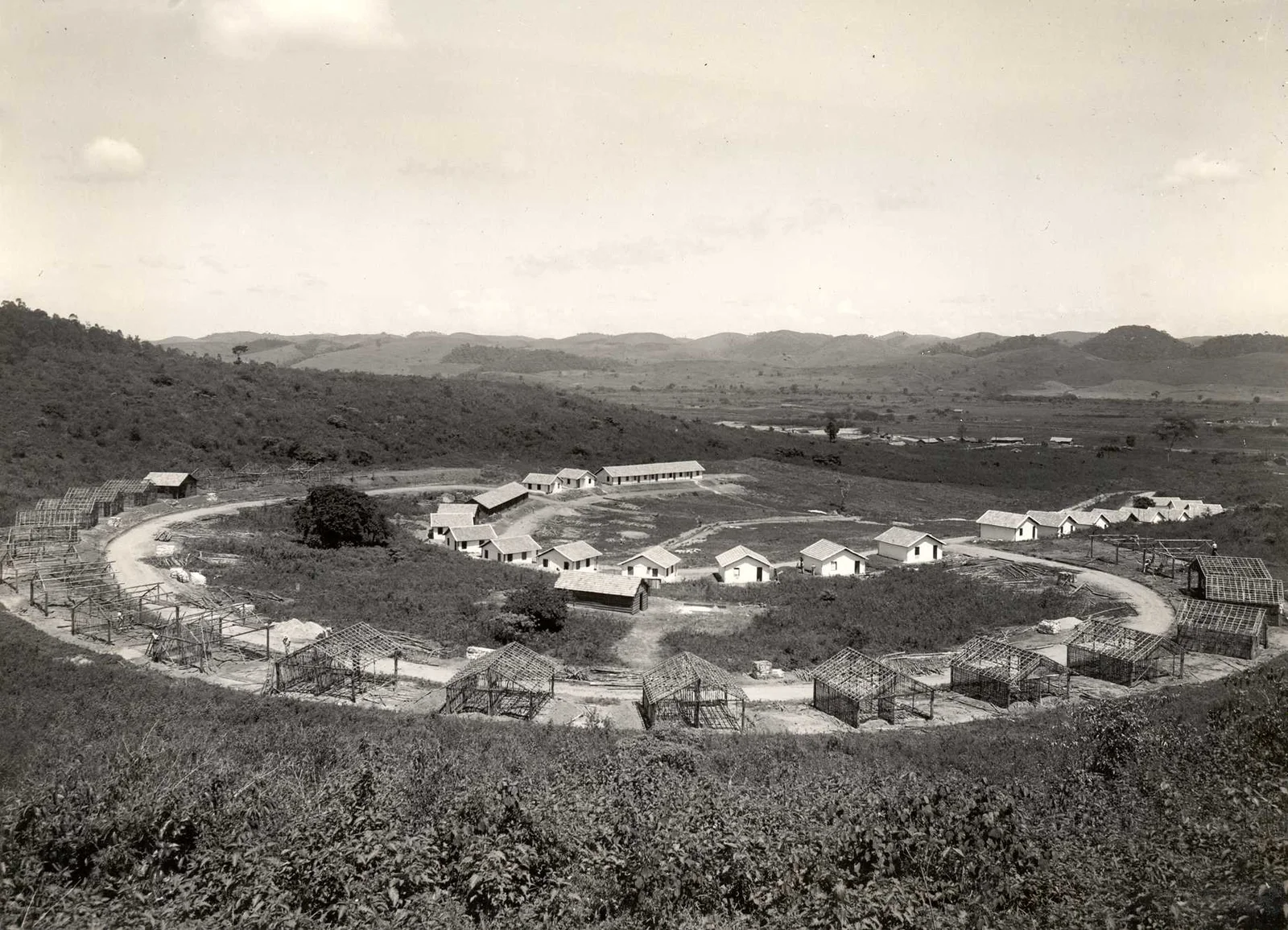 Fotografia histórica de Volta Redonda em identificação