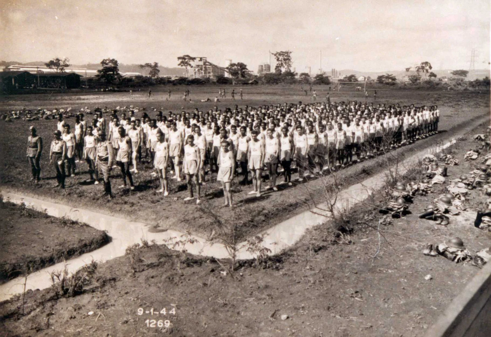 Fotografia histórica de Volta Redonda em identificação