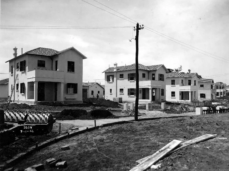 Fotografia histórica de Volta Redonda em identificação