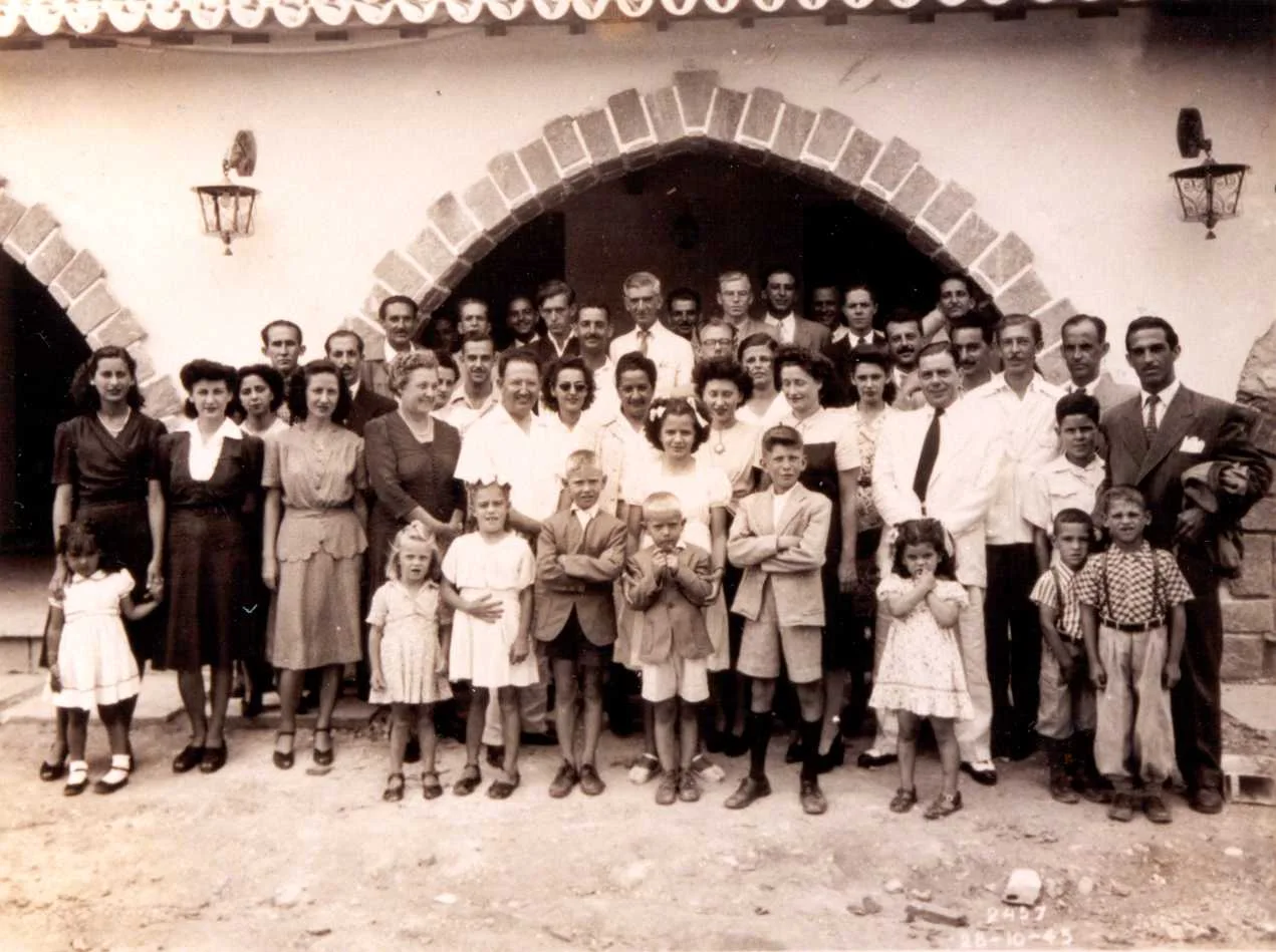 Fotografia histórica de Volta Redonda em identificação