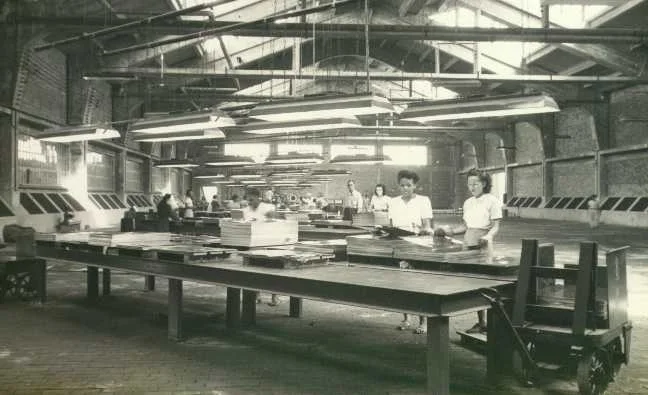 Fotografia histórica de Volta Redonda em identificação
