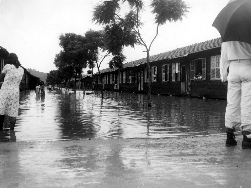 Fotografia histórica de Volta Redonda em identificação