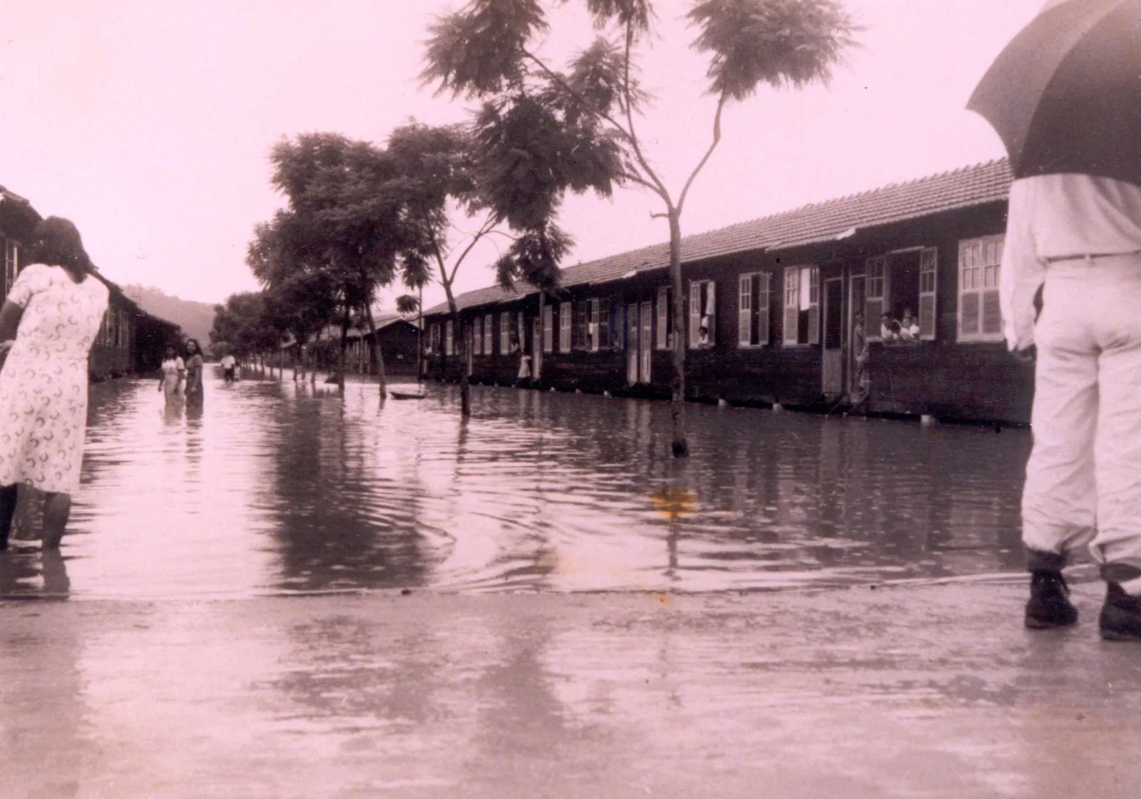 Fotografia histórica de Volta Redonda em identificação