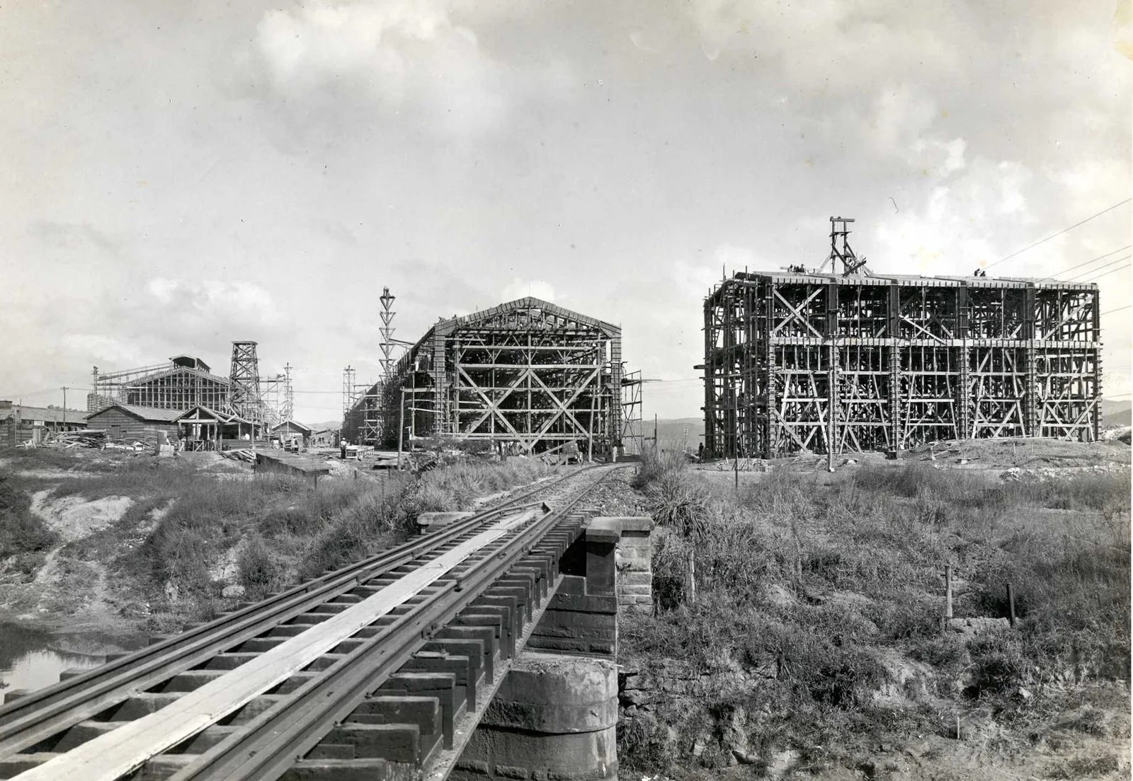 Fotografia histórica de Volta Redonda em identificação