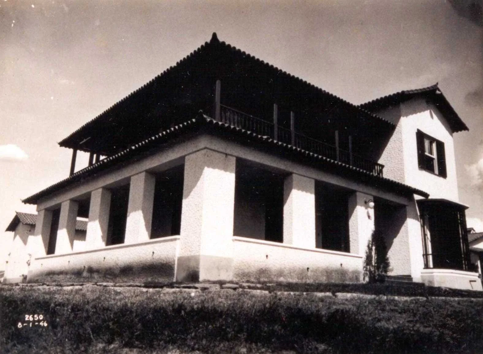 Fotografia histórica de Volta Redonda em identificação