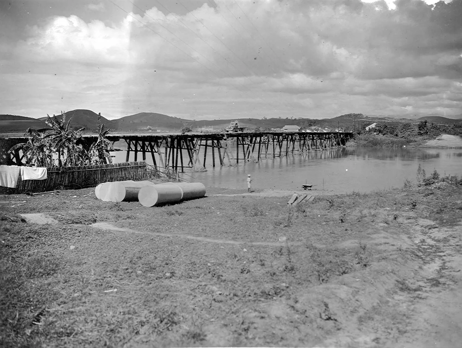 Fotografia histórica de Volta Redonda em identificação