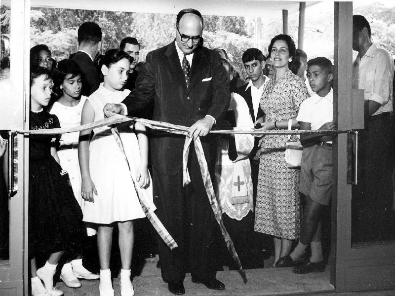Fotografia histórica de Volta Redonda em identificação