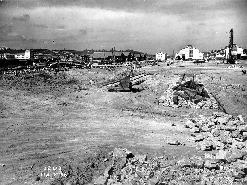Fotografia histórica de Volta Redonda em identificação
