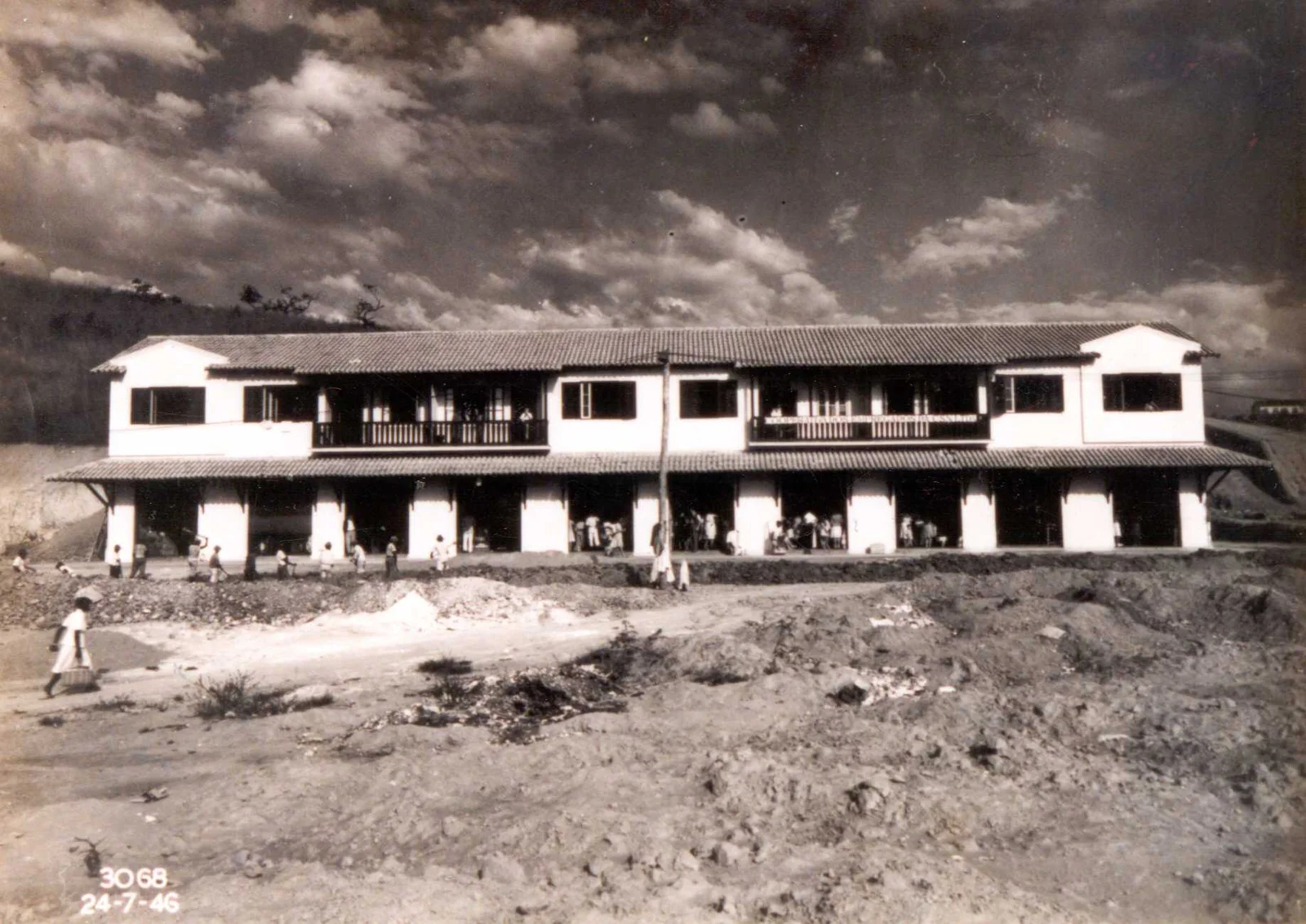 Fotografia histórica de Volta Redonda em identificação