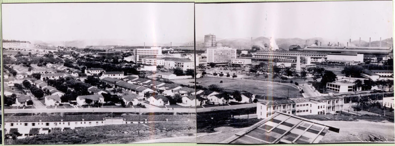 Fotografia histórica de Volta Redonda em identificação