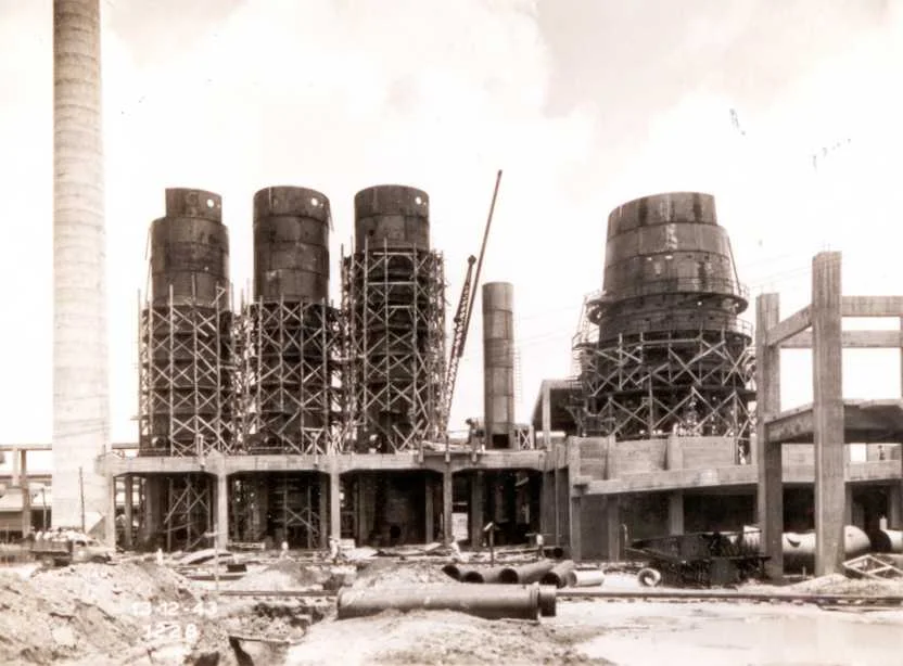 Fotografia histórica de Volta Redonda em identificação