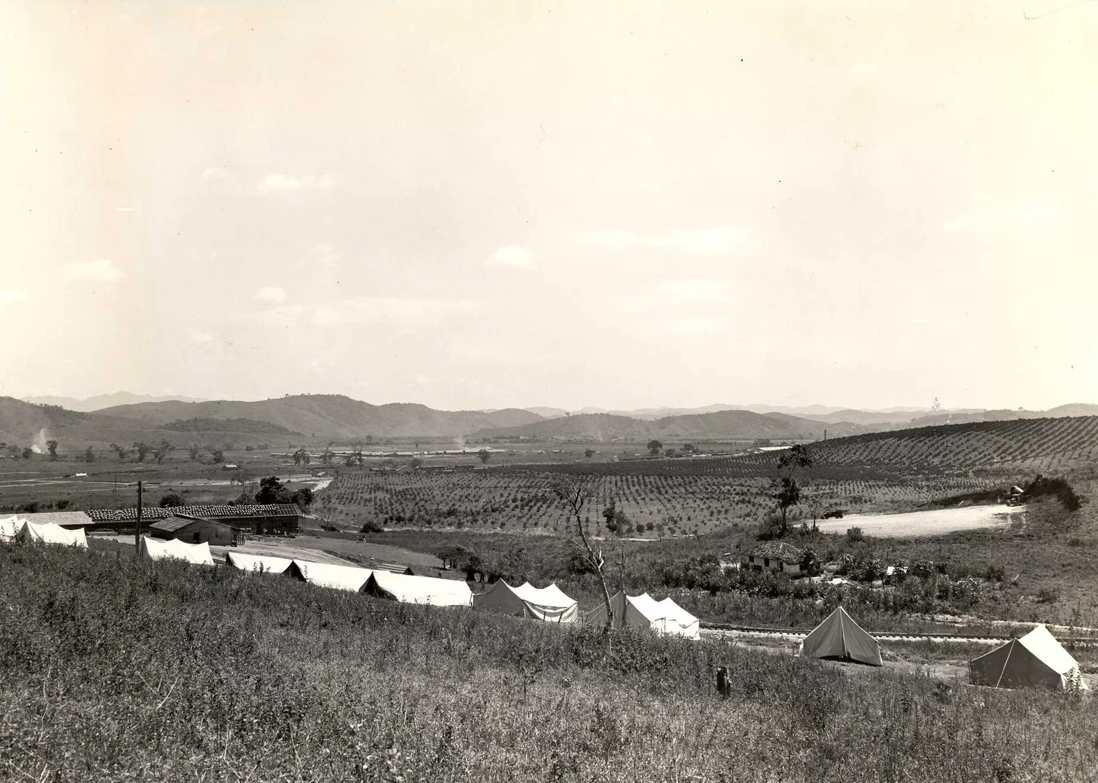 Fotografia histórica de Volta Redonda em identificação