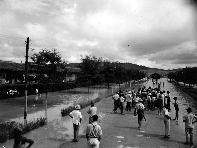 Fotografia histórica de Volta Redonda em identificação