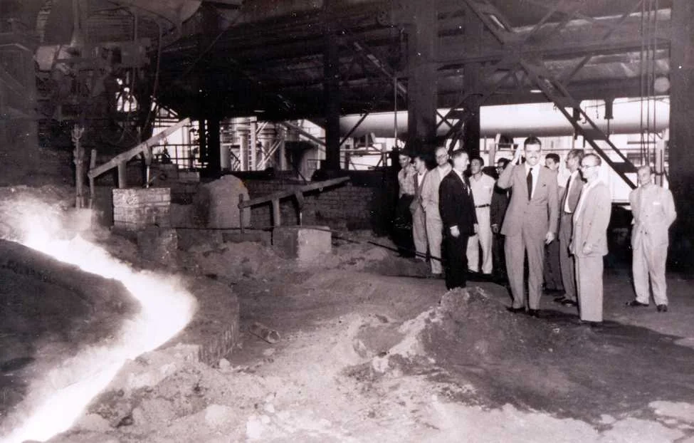 Fotografia histórica de Volta Redonda em identificação
