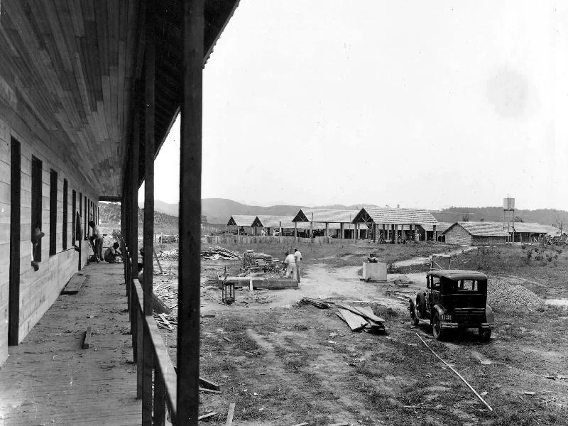Fotografia histórica de Volta Redonda em identificação