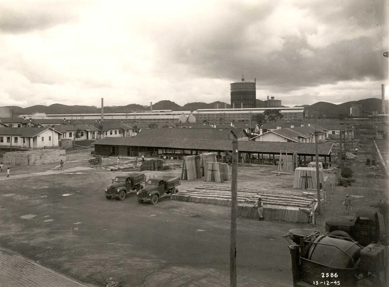 Fotografia histórica de Volta Redonda em identificação