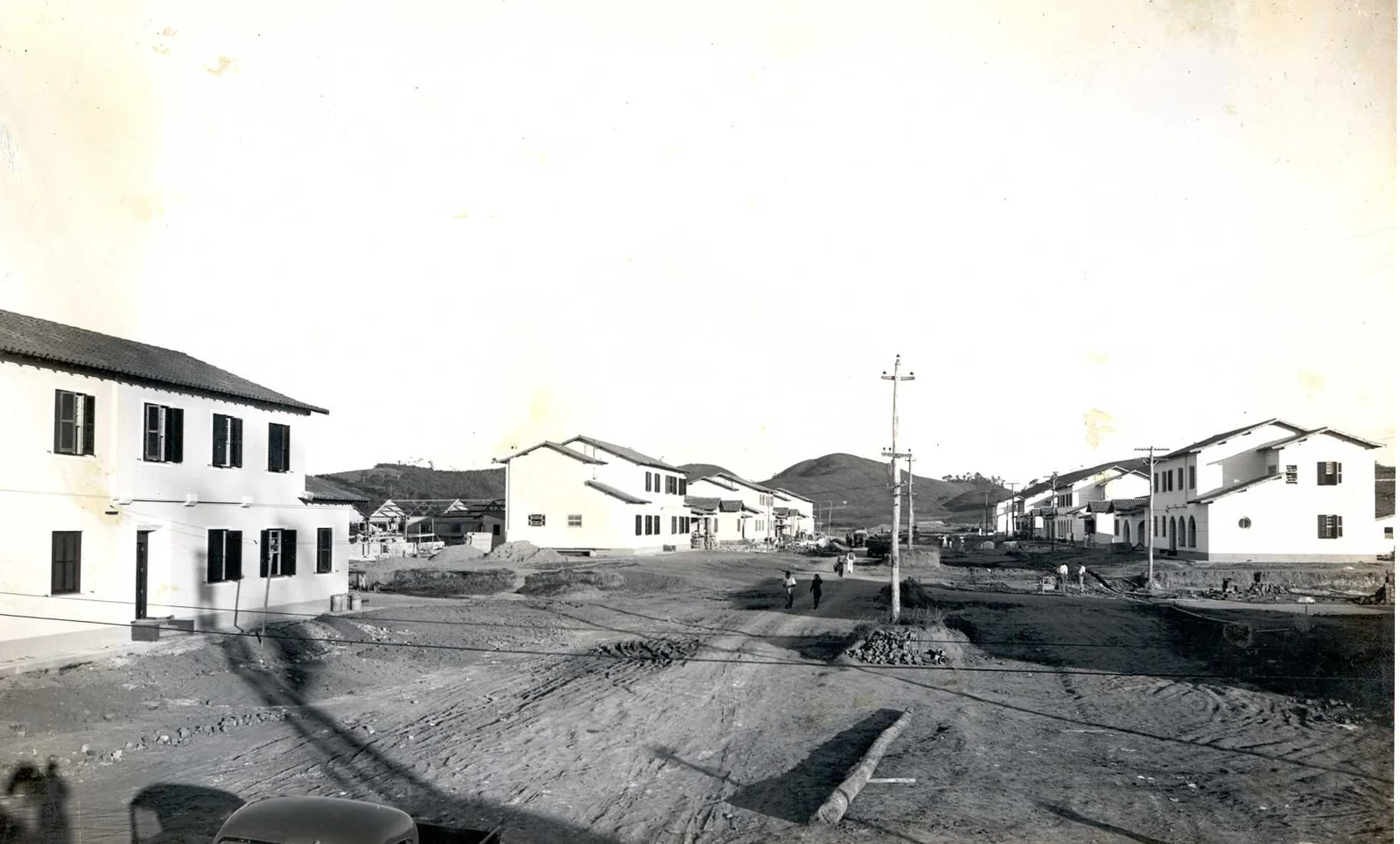 Fotografia histórica de Volta Redonda em identificação