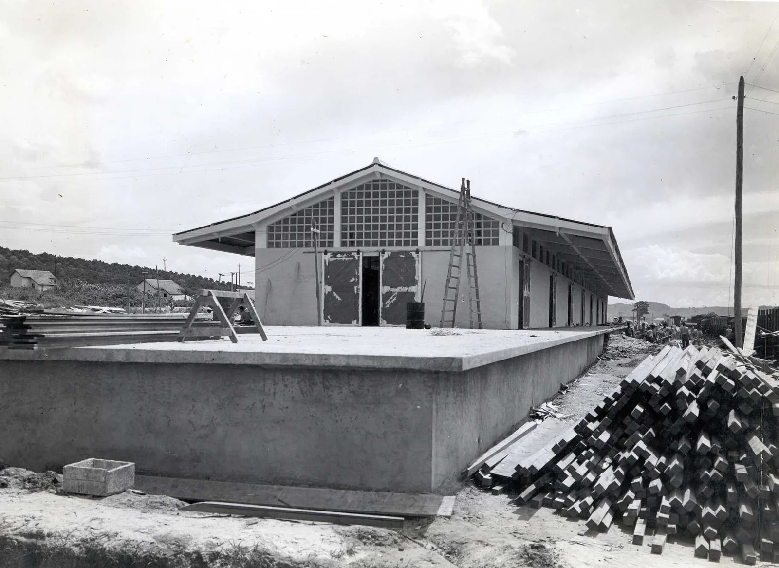 Fotografia histórica de Volta Redonda em identificação