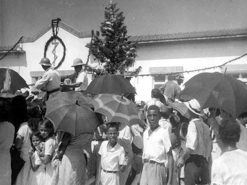 Fotografia histórica de Volta Redonda em identificação
