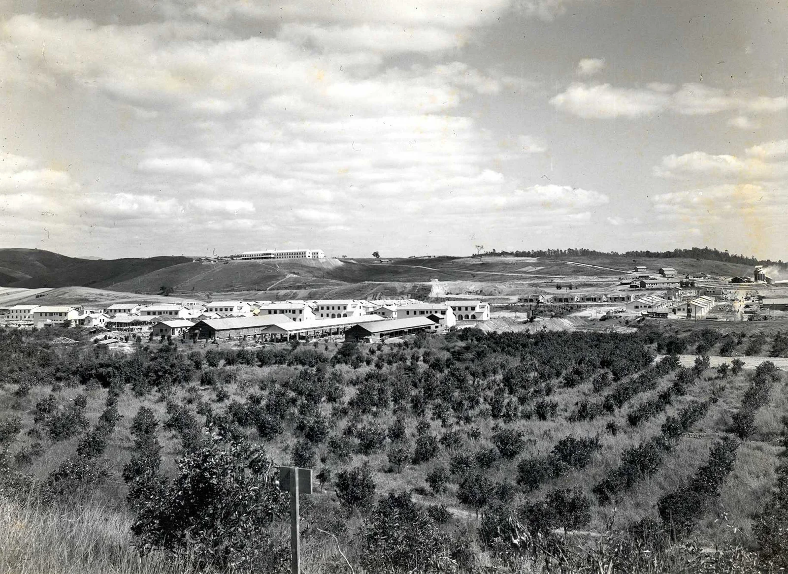 Fotografia histórica de Volta Redonda em identificação