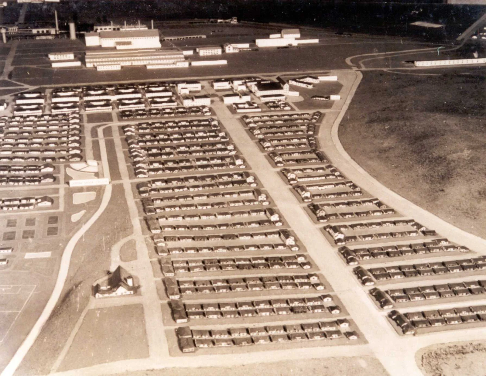 Fotografia histórica de Volta Redonda em identificação