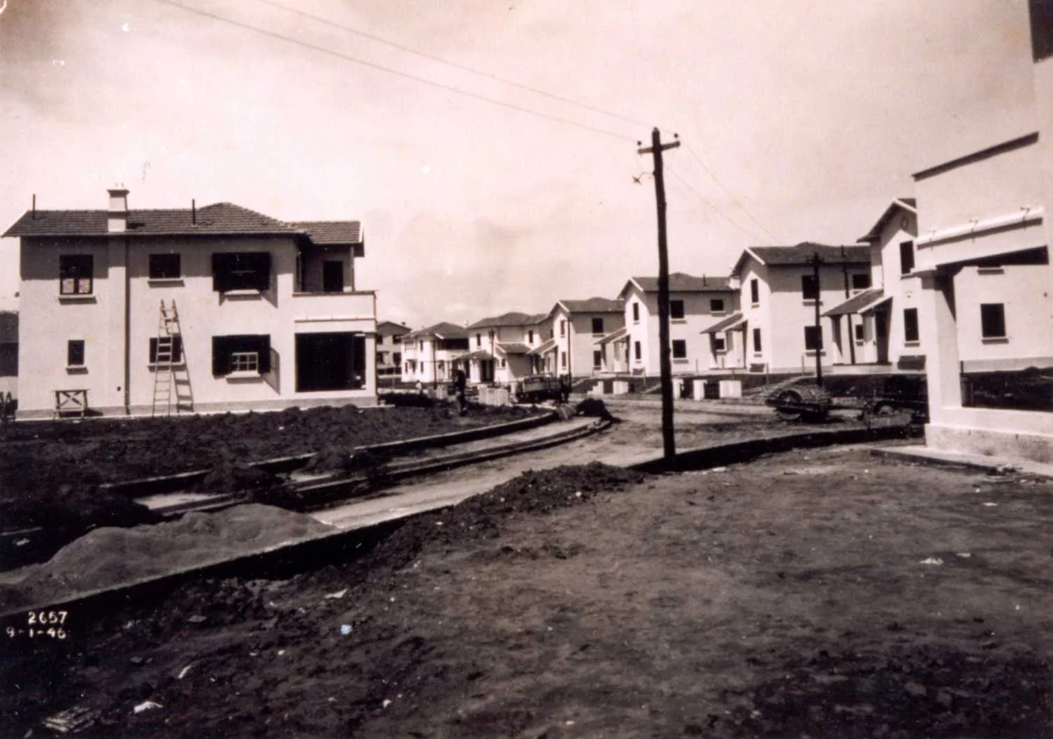Fotografia histórica de Volta Redonda em identificação