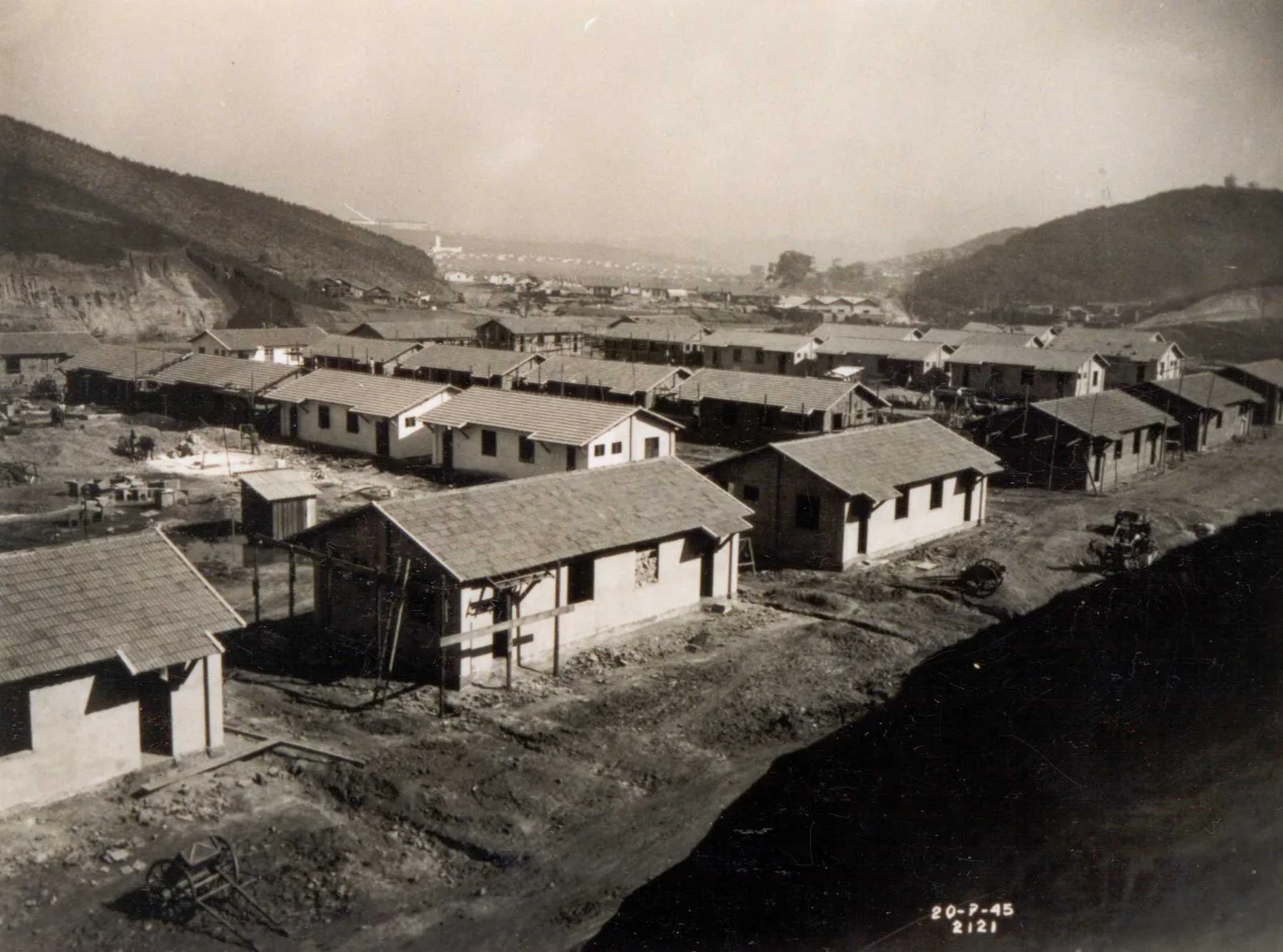 Fotografia histórica de Volta Redonda em identificação