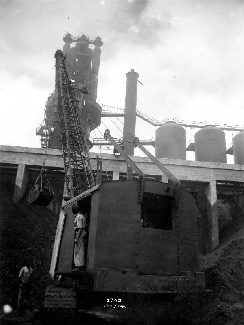 Fotografia histórica de Volta Redonda em identificação