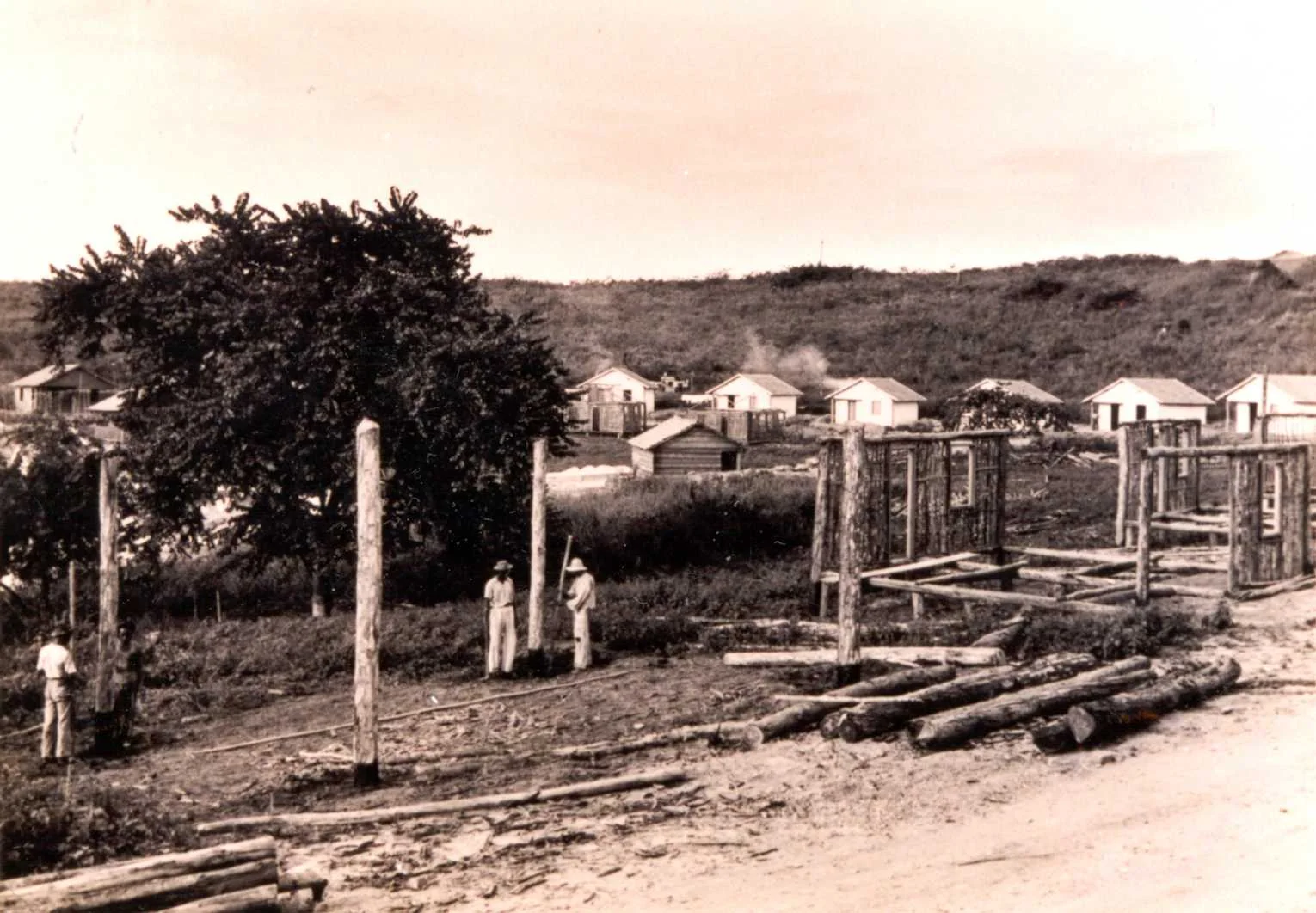 Fotografia histórica de Volta Redonda em identificação