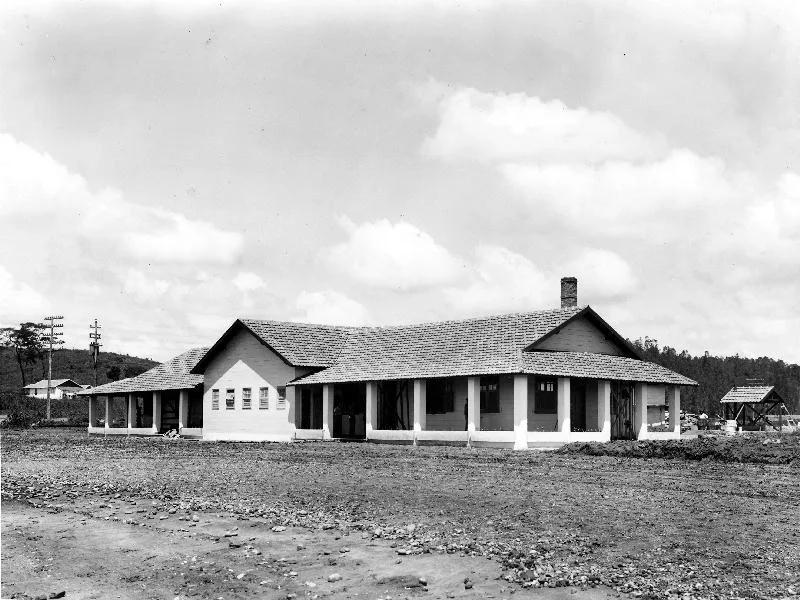 Fotografia histórica de Volta Redonda em identificação