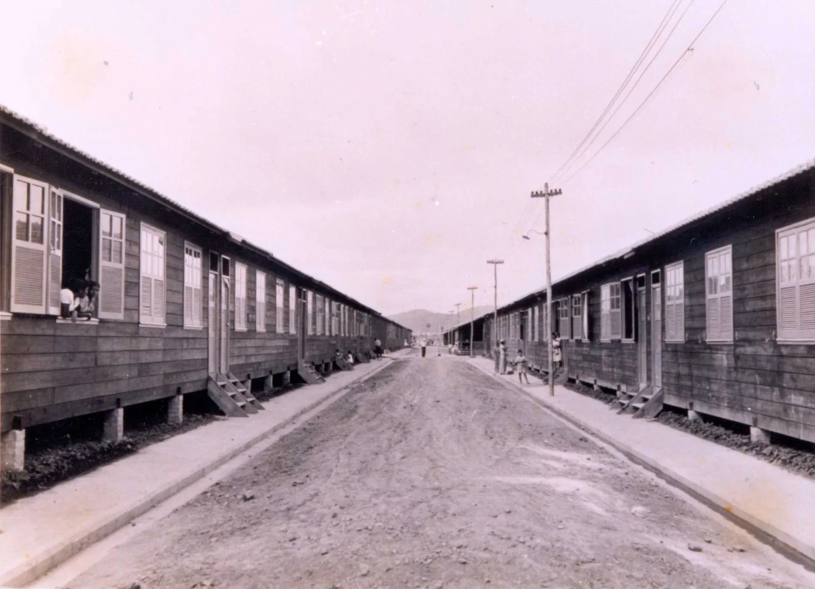 Fotografia histórica de Volta Redonda em identificação