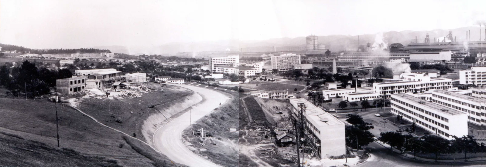 Fotografia histórica de Volta Redonda em identificação
