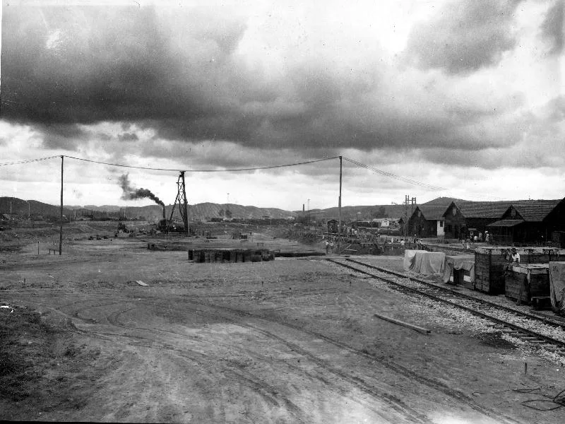 Fotografia histórica de Volta Redonda em identificação