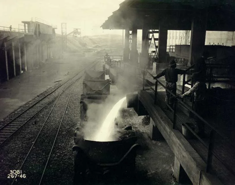 Fotografia histórica de Volta Redonda em identificação