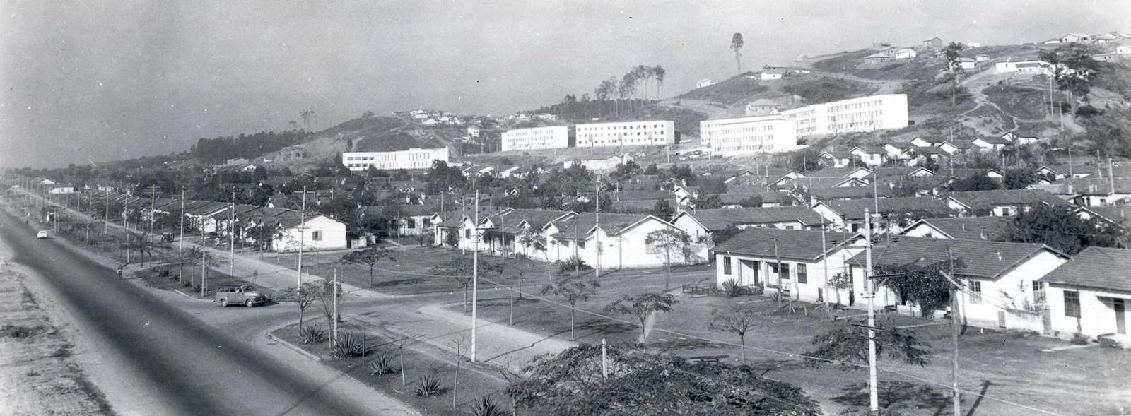 Fotografia histórica de Volta Redonda em identificação