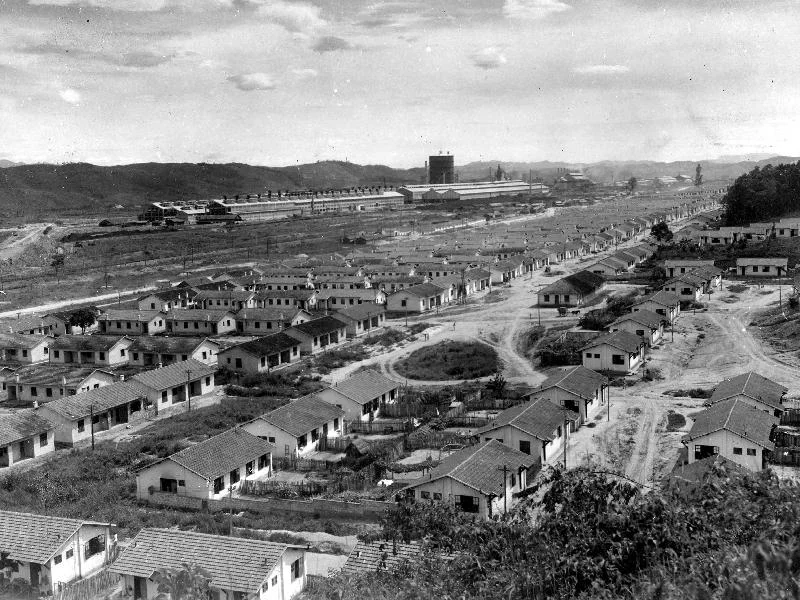 Fotografia histórica de Volta Redonda em identificação