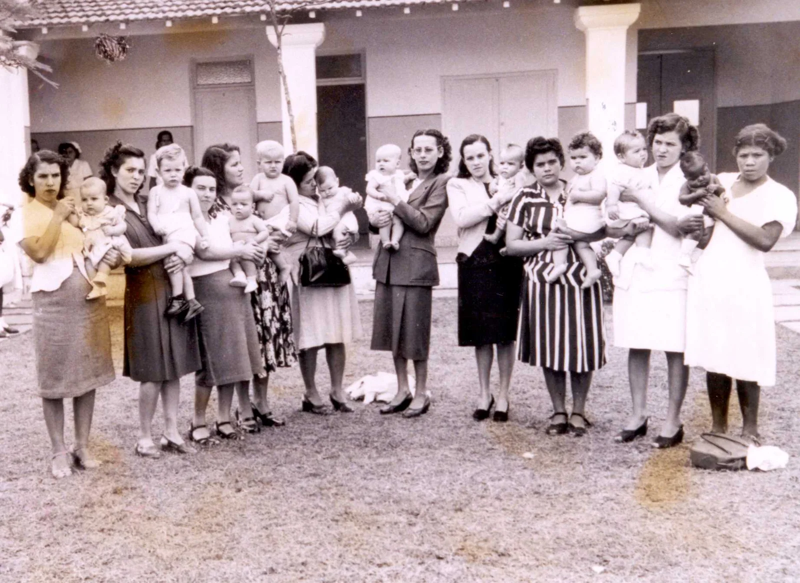 Fotografia histórica de Volta Redonda em identificação