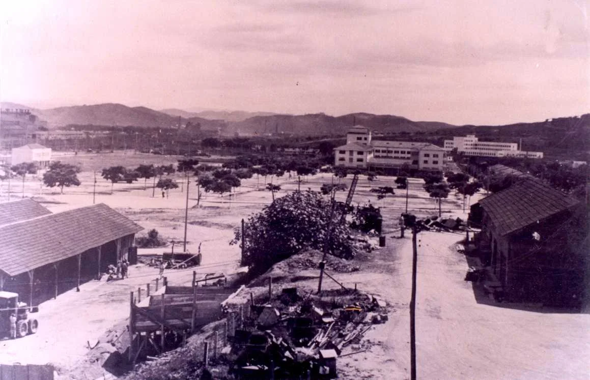Fotografia histórica de Volta Redonda em identificação