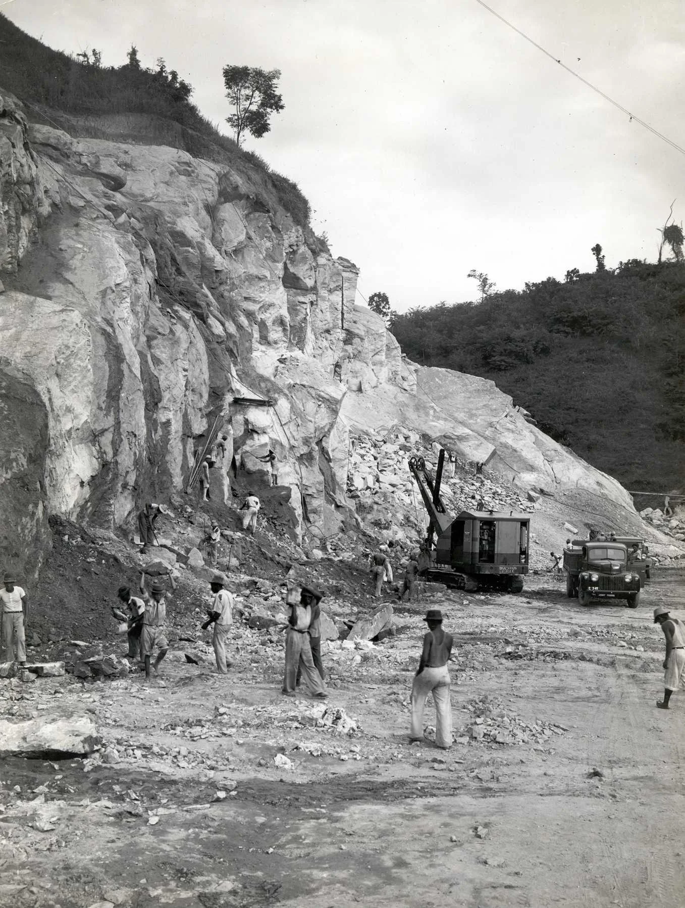 Fotografia histórica de Volta Redonda em identificação