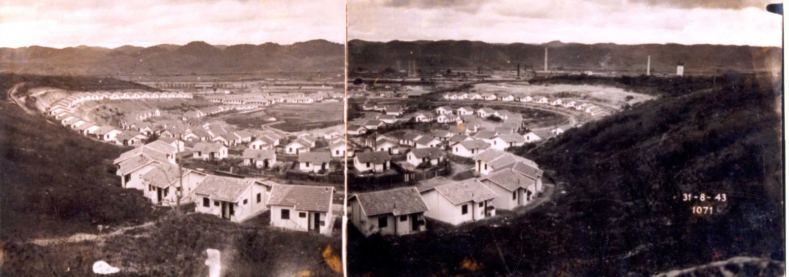 Fotografia histórica de Volta Redonda em identificação