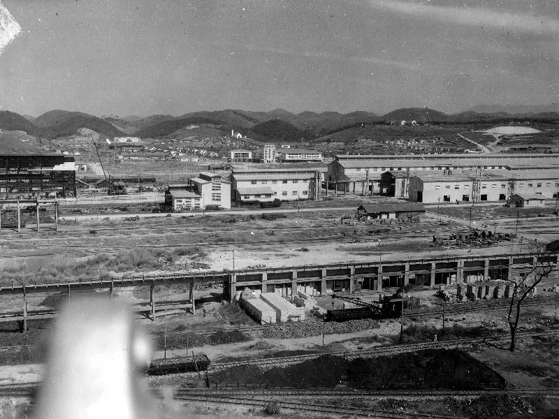 Fotografia histórica de Volta Redonda em identificação