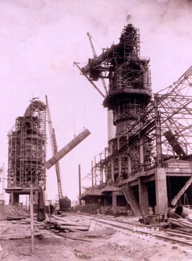 Fotografia histórica de Volta Redonda em identificação