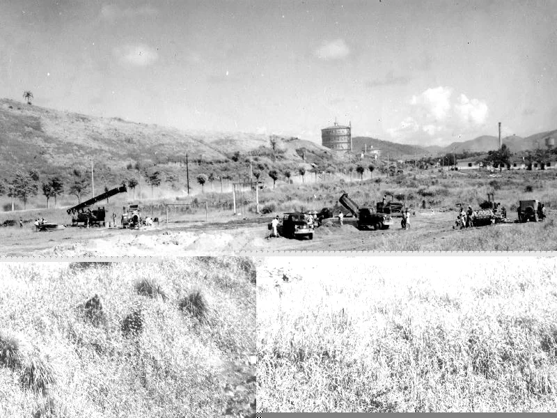 Fotografia histórica de Volta Redonda em identificação
