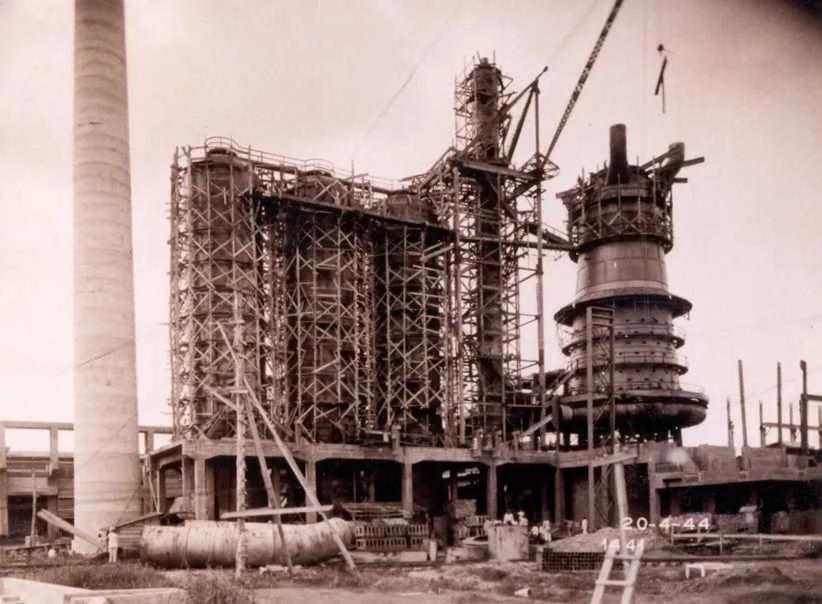 Fotografia histórica de Volta Redonda em identificação