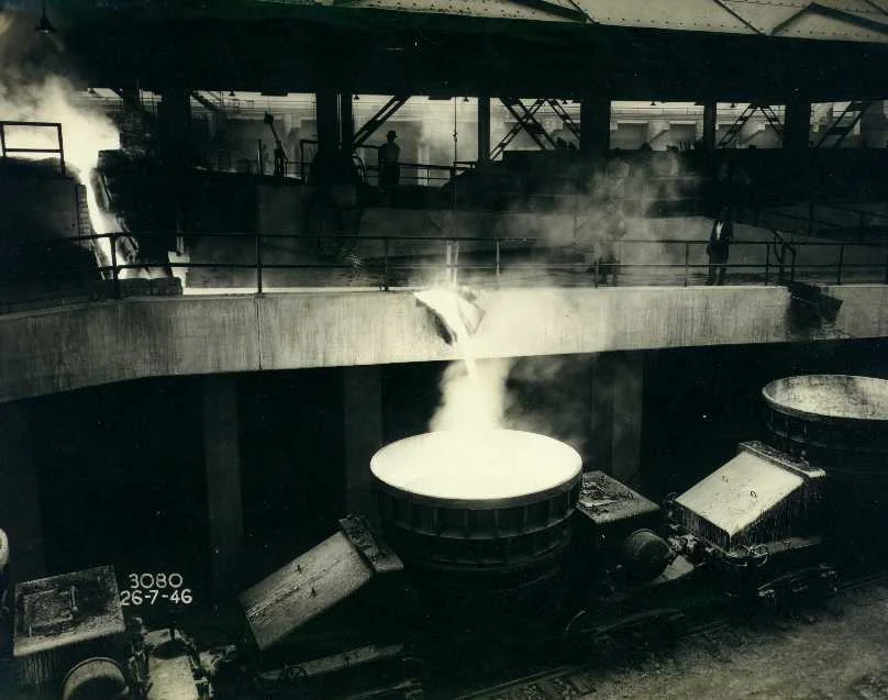 Fotografia histórica de Volta Redonda em identificação