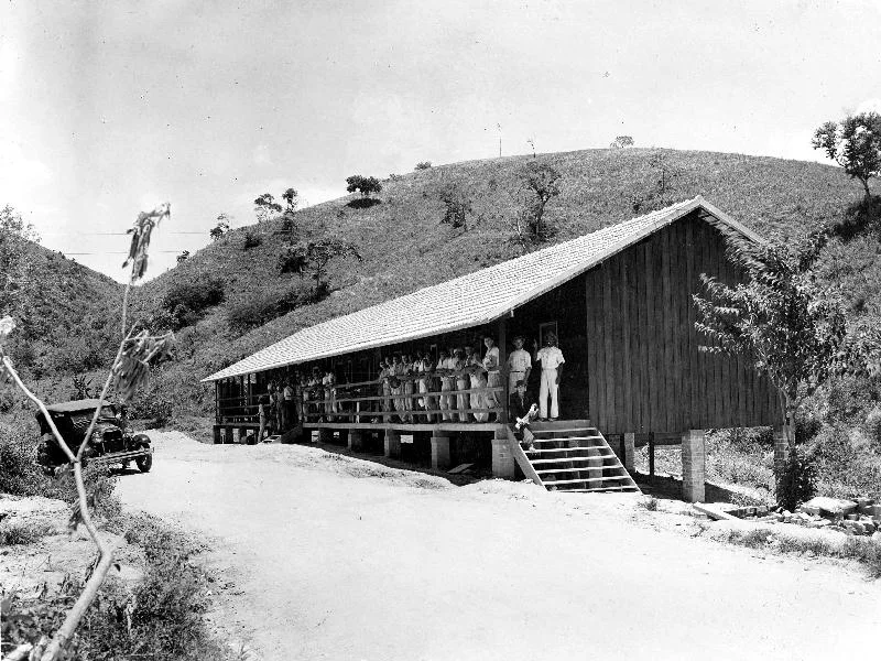 Fotografia histórica de Volta Redonda em identificação