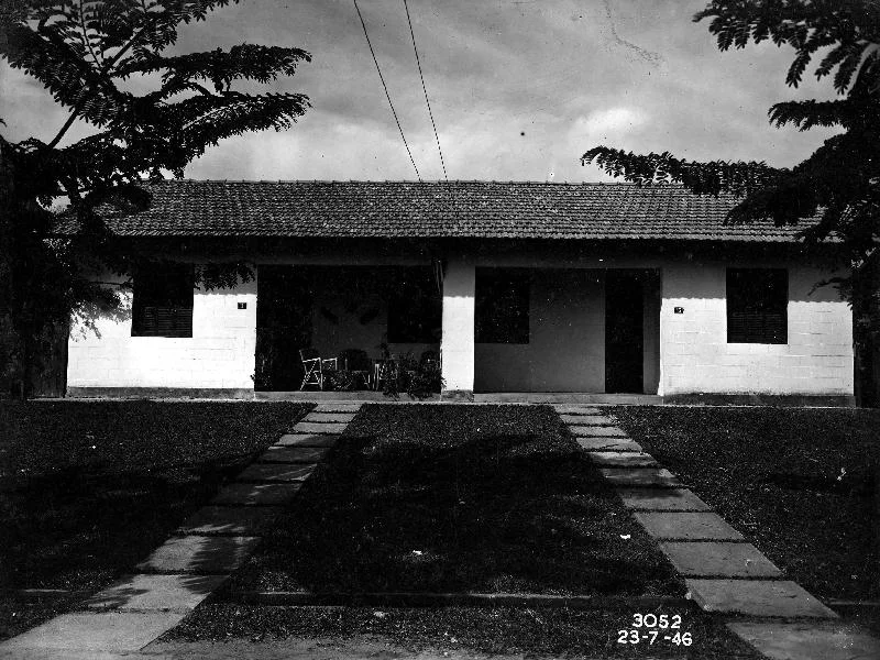 Fotografia histórica de Volta Redonda em identificação