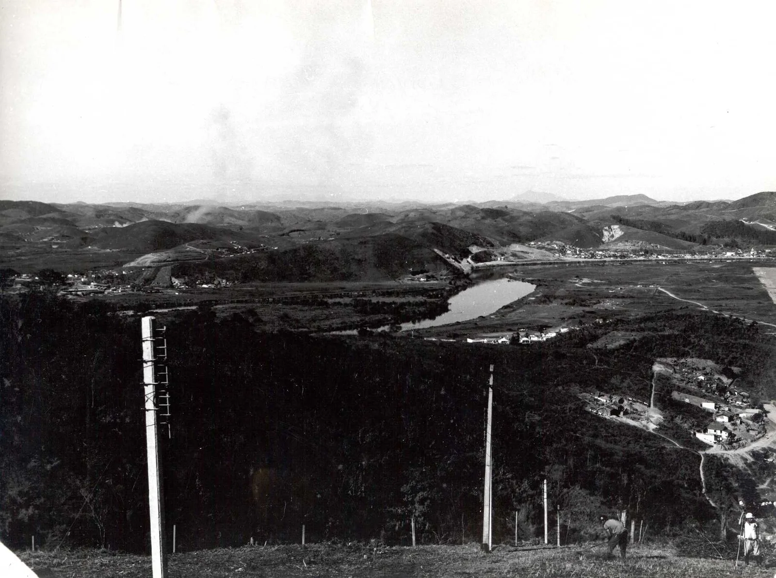 Fotografia histórica de Volta Redonda em identificação