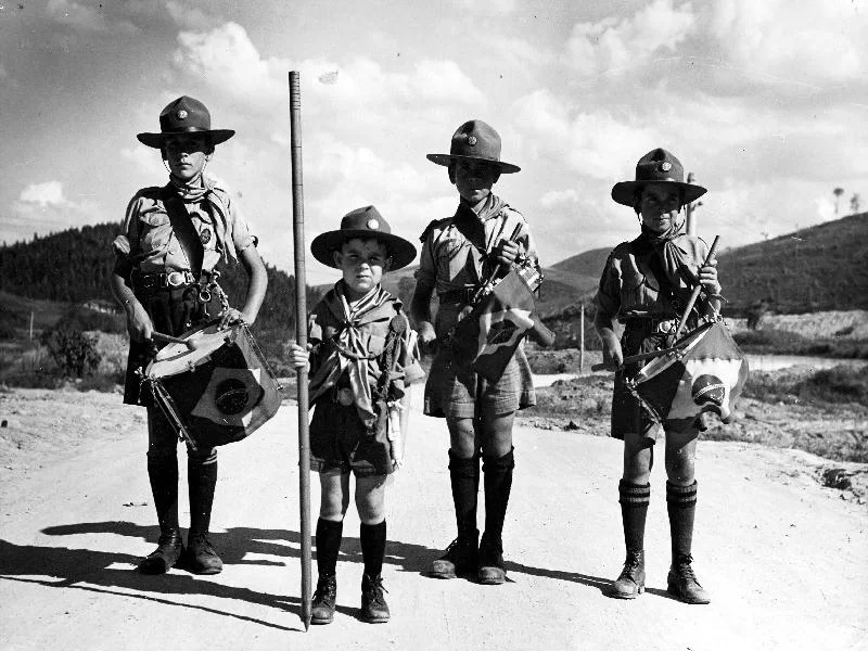 Fotografia histórica de Volta Redonda em identificação